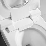 Toilettes automatiques montées sur sol sans réservoir Toilet intelligent