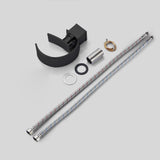 Mooni Chrome Waterfall Bathroom Sink Faucet Single Handle