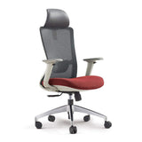 Modern Blue Mesh Office Chair with Swivel & Adjustable Height Back-Furniture,Office Chairs,Office Furniture