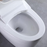 ワンピースの細長いスマートトイレフロア自動トイレに取り付けられた自己洗浄