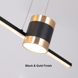 Geometric Black Kitchen Island light Starry Reflection Hanging Light 3-Way Dimmable
