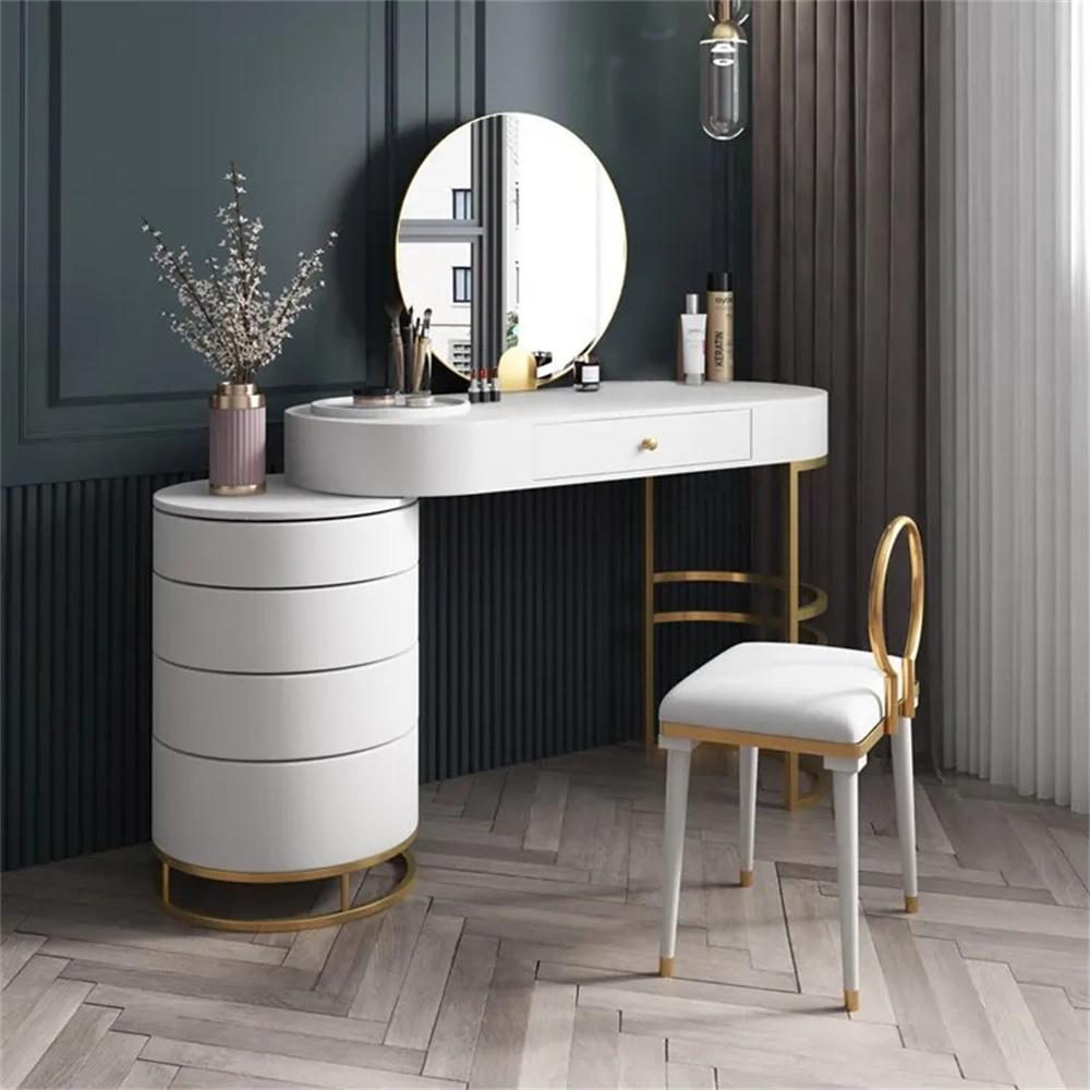 Modern Furniture White Vanity Dressing Table Makeup Vanity Table