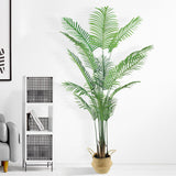 70.9 "Faux Palm Tree Plant الاصطناعي 1 قطعة dypsis lutescens