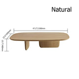 Wood Coffee Table Rectangle-shaped in Natural-Richsoul-Coffee Tables,Furniture,Living Room Furniture