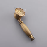Chester Classic Style Antique Brass Wall Mount Clawfoot Tub Filler with Hand Shower