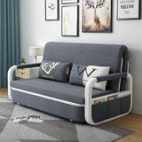 Canapé-lit à gris clair