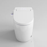 Planchers de toilette intelligente allongée montée sur les toilettes automatiques autonomes autonomes