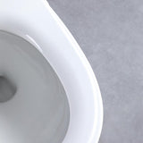 ワンピースの細長いスマートトイレフロア自動トイレに取り付けられた自己洗浄