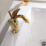 Swan Classic Style 1-Hole Solid Brass Bathroom Sink Faucet