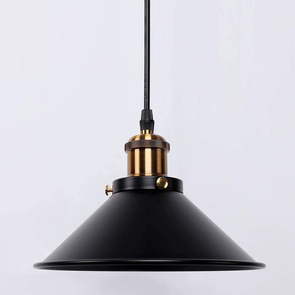 Retro Loft LED E27 Iron Black Decoration Pendant Lights-lighting,pendant