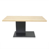 63 "長方形のダイニングテーブルモダンな産業用テーブル