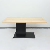 63 "長方形のダイニングテーブルモダンな産業用テーブル
