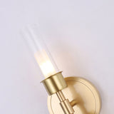 Modern Brass 2-Light Wall Sconce Bedroom Light