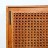 Modernes Sideboard Aufbewahrungsschrank Schrankkommode mit Schiebetüren 1 Einlegeböden