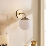 Lámpara de pared para interiores Modern Globe de 1 luz