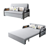 Modern Full Sleeper Sofa Linen Upholstered Convertible Sofa with Storage-Richsoul-Daybeds,Furniture,Living Room Furniture