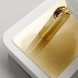 White LED Adjustable Gold Bath Vanity Light 3-Light Indoor Wall Light