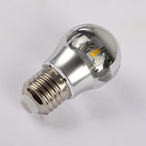 5W E26 Half Chrome LED Light Bulb Warm Light Shadow Light Bulb