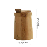 Small Cottage Round Wood Side Table Tray Top in Beige-Richsoul-End &amp; Side Tables,Furniture,Living Room Furniture