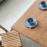 57 "خشب الصلبة الحديثة قابلة للطي 5 قطع طاولة طعام مجموعة ورقة مع 4 كراسي