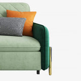 King Sleeper Sofa Green Upholstered Convertible Sofa-Richsoul-Daybeds,Furniture,Living Room Furniture