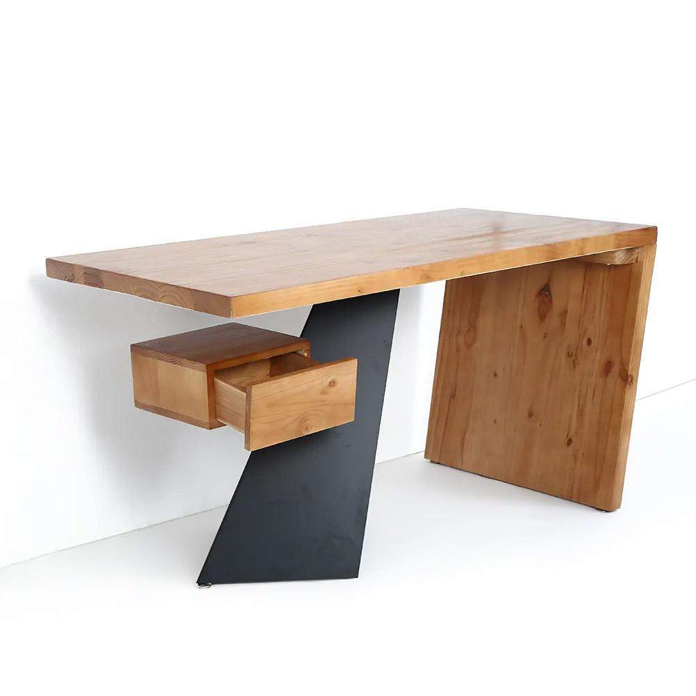 Writing desks: industrial and contemporary wooden items- Laquercia21