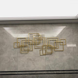 Résumé moderne Gold Home Boho Square Wall Decor