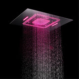 Wall-Mounted 31" Shower System in Polished Chrome Rainfall 5 Functions