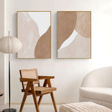 Modern Abstract Canvas Wall Art Set Home Wall Painting Decor 2 Pieces