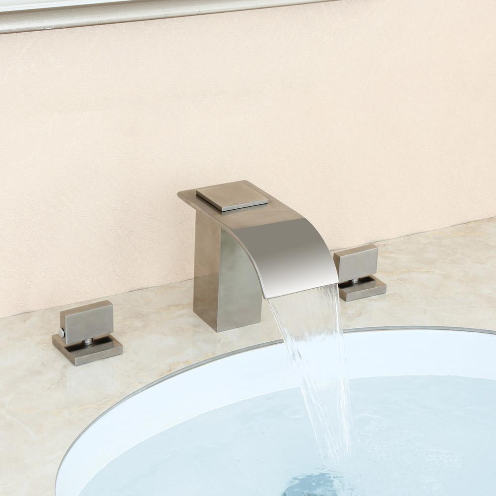 Milly wall discount mount waterfall faucet