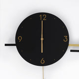 وهندسة بسيطة كبيرة الحجم صامت الساعة الزخرفة الحديثة الأزياء