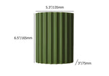 Modern Green Half-Cricle Resin Wall Sconce with 2-Light Living Room Bed Room Kitchen