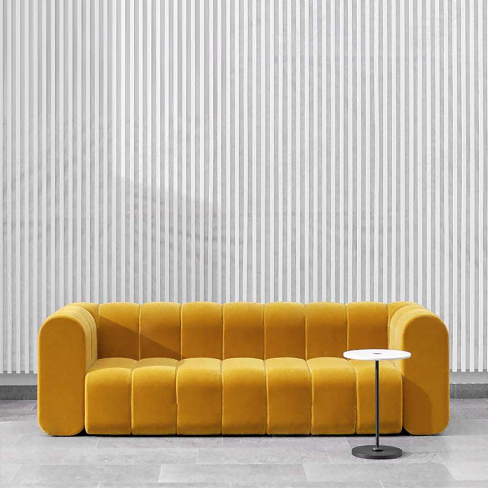 86.6" Modern Velvet Upholstered Sofa 3-Seater Sofa Luxury Sofa Solid Wood Frame-Richsoul-Furniture,Living Room Furniture,Sofas &amp; Loveseats