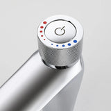 Robinet de récipient de robinet unique de salle de bain moderne de salle de bain moderne avec bouton appuyé