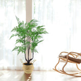 35.4 "人工シダの木植物1ピースフェイク屋内植物