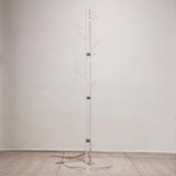 Minimalist Clear Tree Coat Rack Stand Entryway Coat Hanger Stand with 8 Hooks