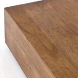 4つの引出しが付いているミニマリストの正方形のコーヒー テーブルの貯蔵の木製の台座のコーヒー テーブル