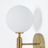 Blanc et or LED Globe Globe Indoor Murce