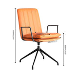 Orange Modern Creative Office Chair Home Study Desk Chair Backrest Armchair-Furniture,Office Chairs,Office Furniture