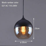 Nordic Modern Loft Hanging Glass Pendant Lamp-lamp